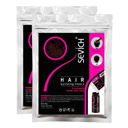 Recarga 50g Fibras Capilares Sevich - Cabello en Polvo